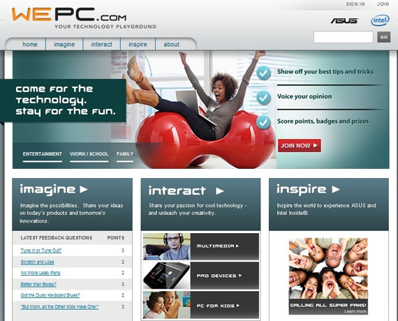 wepc home page