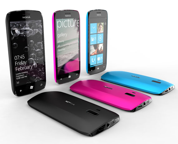 Nokia Windows Phone concept smartphones