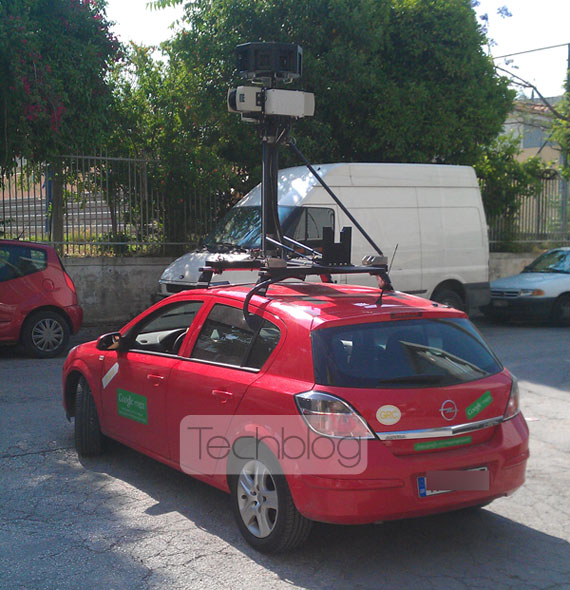 Google Street View Athens Opel Astra