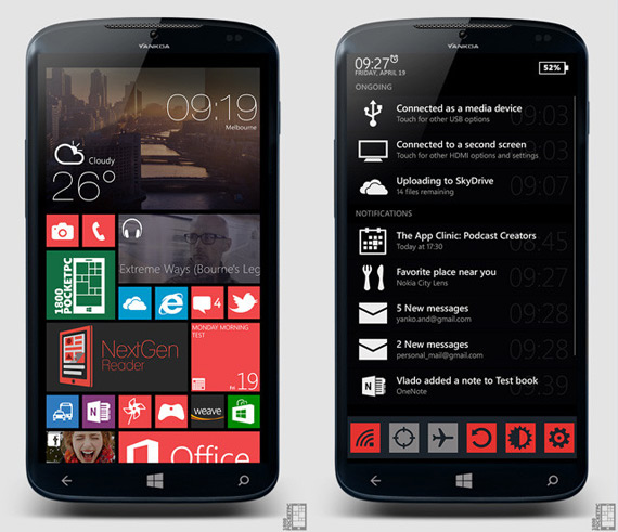 Windows Phone 8.1 concept