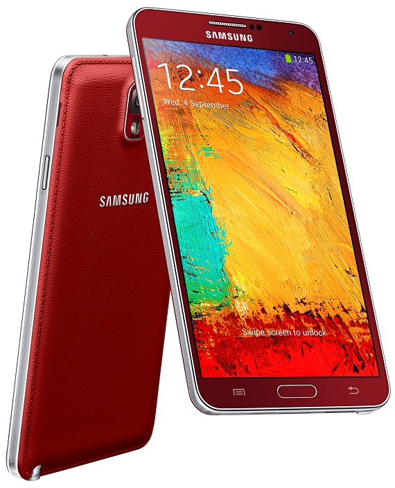 Samsung Galaxy Note 3 Red