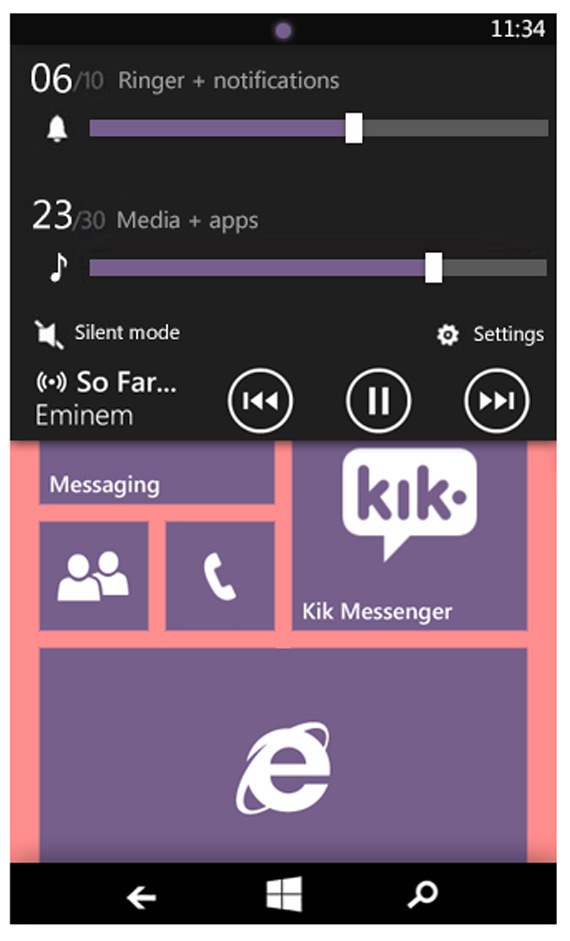 Windows Phone 8.1 screenshots update
