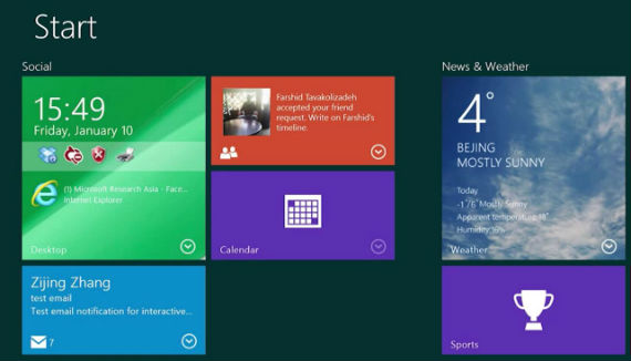Microsoft, δοκιμάζει Interactive Live Tiles για Windows [video]