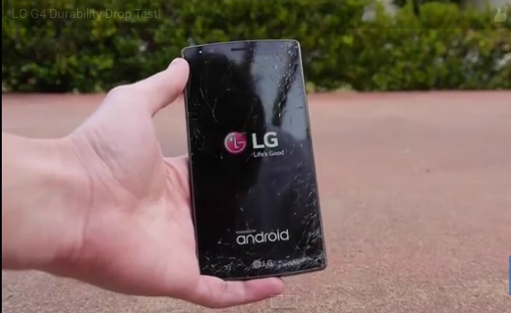 Video: LG G4 en su primer drop test