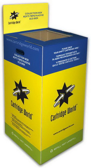 , Cartridge World, Πρωτοβουλία για την ανακύκλωση μελανοδοχείων