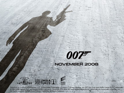 , James Bond Quantum of Solace, Εισιτήρια με μια βόλτα στο ΓΕΡΜΑΝΟ