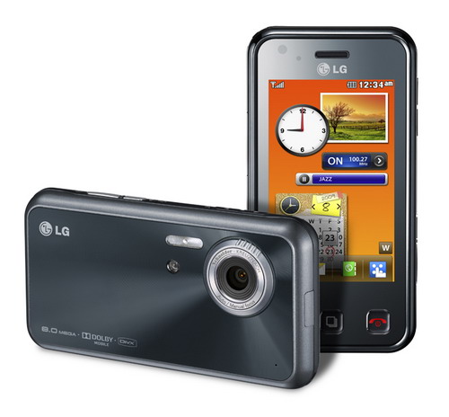 , LG Renoir, Με κάμερα 8 Megapixels και GPS