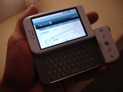, HTC G1 με Google Android, στα πεταχτά