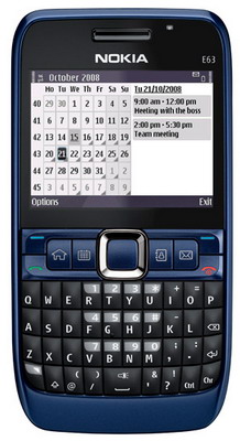 , Nokia E63, Το Blackberry του Φιλανδού κατασκευαστή