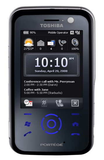 , Toshiba Portégé G810 | Με GPS, HSUPA και Windows Mobile 6.1