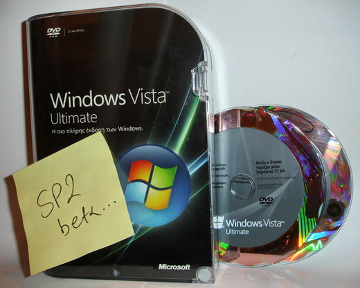 , Windows Vista SP 2 beta, Don&#8217;t try this at home