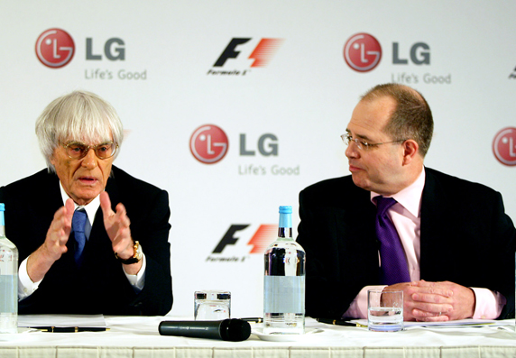 , Η LG Electronics παγκόσμιος συνεργάτης της Formula 1