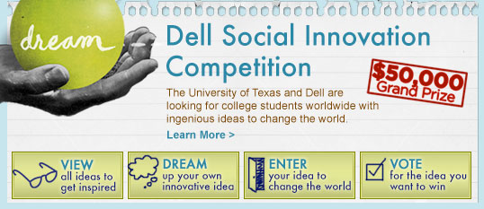 , Dell Social Innovation Competition 2009 για φοιτητές