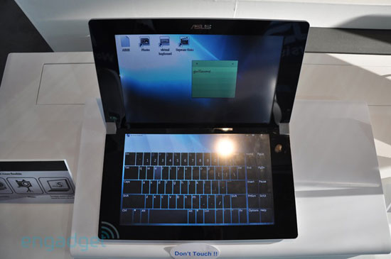 , ASUS Dual Panel touchscreen PC