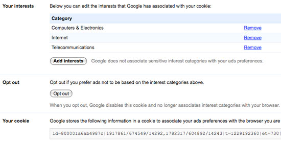 , Google Ads, Διαφημίσεις σχετικές με τα ενδιαφέροντα και όχι το περιεχόμενο
