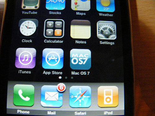 , Mac OS 7 στο iPhone