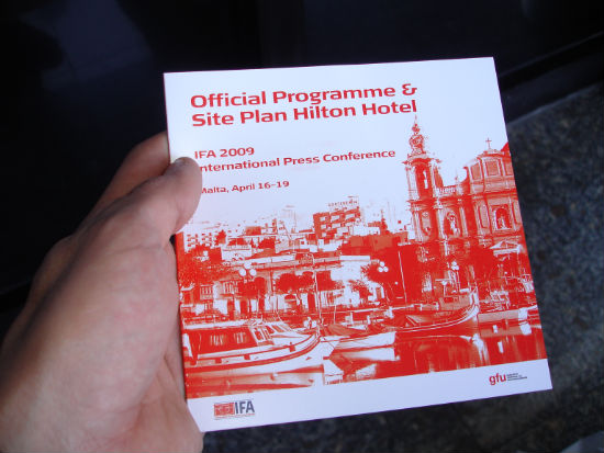 , IFA 2009 International Press Conference, Get-Together