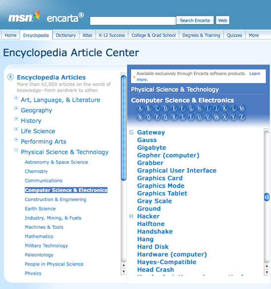 , Η Microsoft σταματάει την Encarta, Νίκησε η Wikipedia