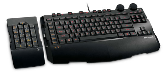 , Microsoft SideWinder X6 Keyboard