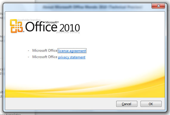 , Microsoft Office 2010, Έτοιμη η έκδοση technical preview