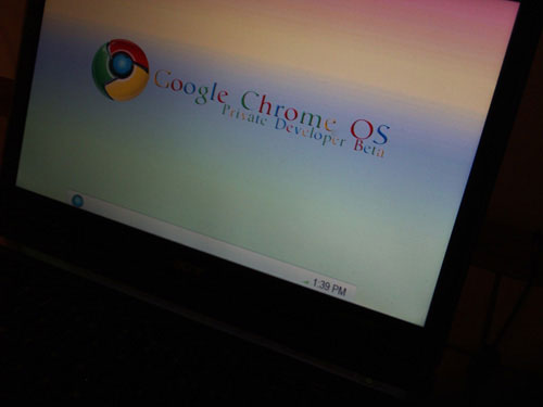 , Google Chrome OS, Κάποια πρώτα screenshots(;)
