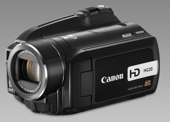 , Canon HG20 Full HD, Η νέα κάμερα του TechblogTV