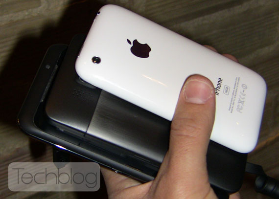 , HTC HD2 vs Toshiba TG01 vs iPhone 3GS, Το μέγεθος μετράει