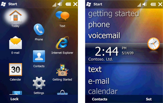 , Windows Mobile 6.5, Τα πρώτα μοντέλα της ελληνικής αγοράς