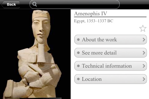 , iPhone app, Το Μουσείο του Λούβρου