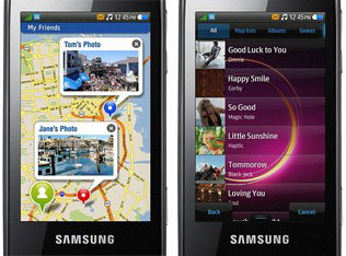, Samsung Bada screenshots
