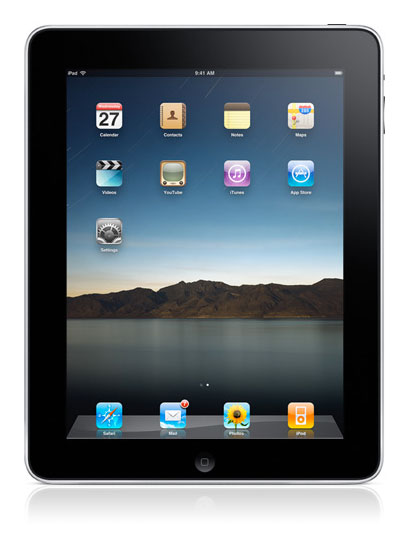, Apple iPad, Επίσημα