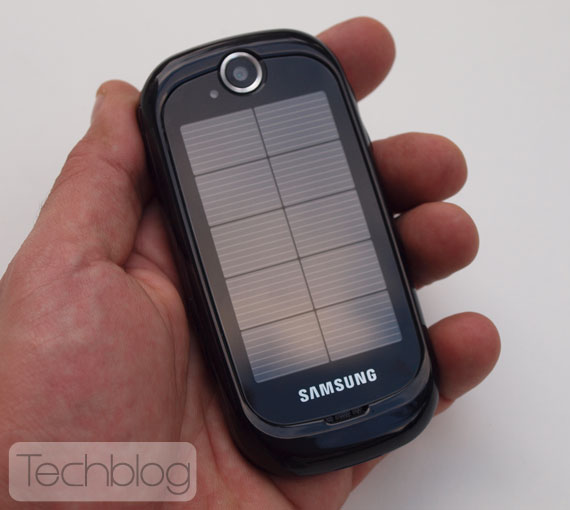 , Samsung Blue Earth GT-S7550 unboxing