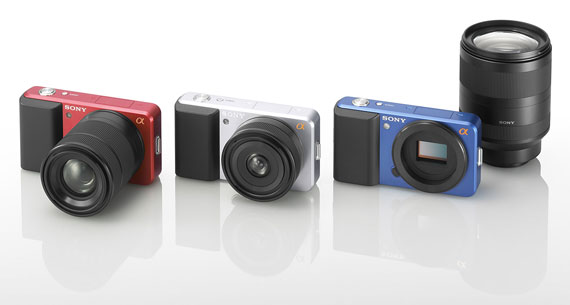 , Sony, Ultra-compact ψηφιακή φωτογραφική με εναλλασσόμενους φακούς