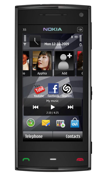 , Nokia X6, Στην Cosmote με 419 ευρώ τα 16GB