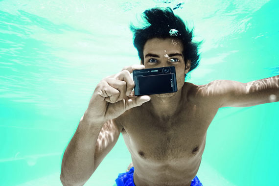 , Sony DSC-TX5, Φωτογραφίες κάτω από το νερό