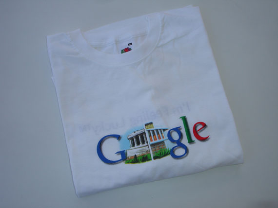 , On the fly, Κερδίστε ένα Google t-shirt