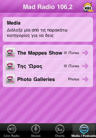, Mad Radio 106,2 iPhone App