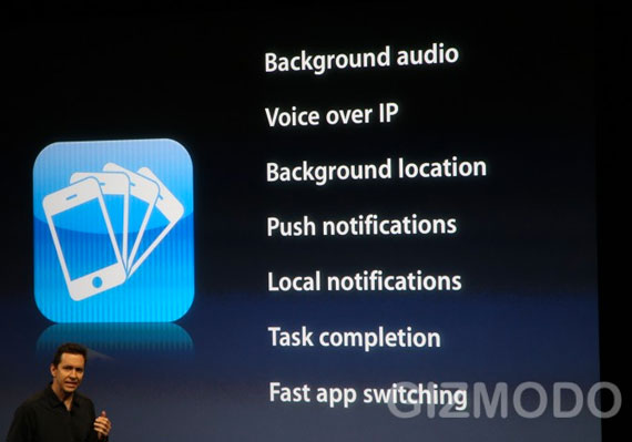 , iPhone OS 4.0 Multitask, Πως λειτουργεί