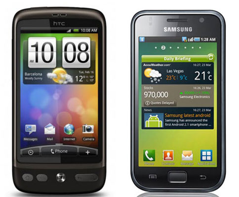 , HTC Desire vs Samsung Galaxy S, Δύο οι μνηστήρες μία η καρδιά μας