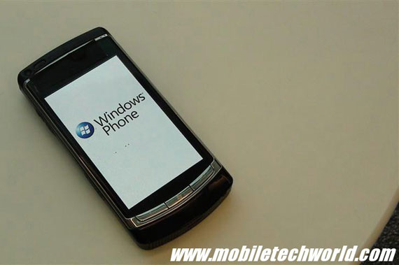 , Samsung Omnia HD prototype με Windows Phone 7