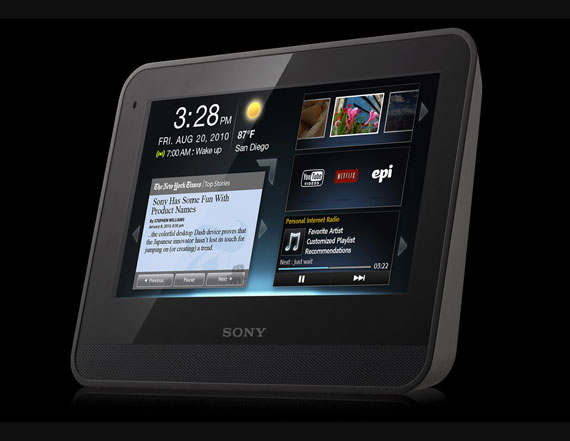 , Sony Dash, Ένα desktop tablet