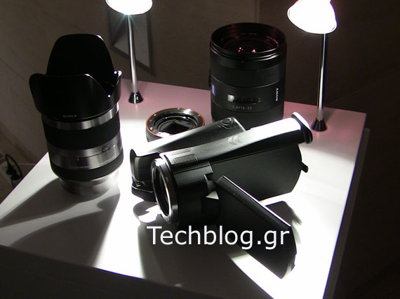 , Sony, Βιντεοκάμερα με αποσπώμενους φακούς &#8211; prototype
