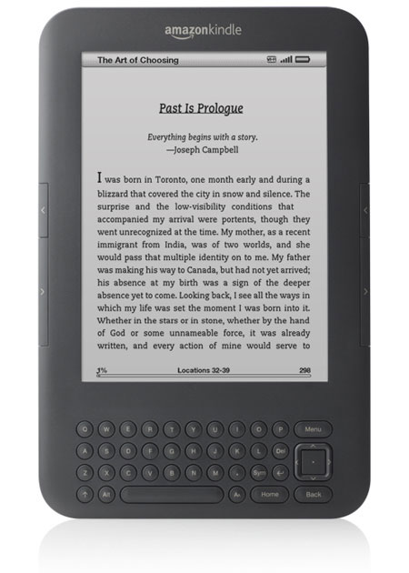 , Kindle 3, Η νέα γενιά ηλεκτρονικών αναγνωστών