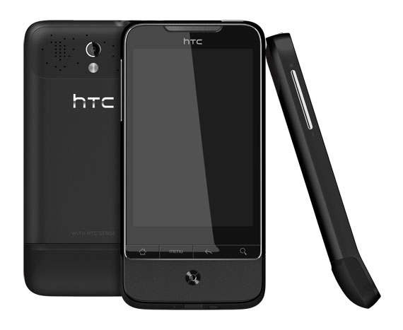 , HTC Desire λευκό και Legend σε μαύρο χρώμα