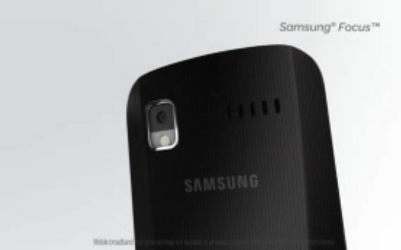 , Samsung Focus, Με οθόνη Super Amoled 4&#8243; και Windows Phone 7