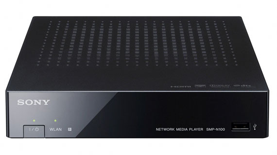 , Sony SMP-N100, Media player και Bravia Internet video
