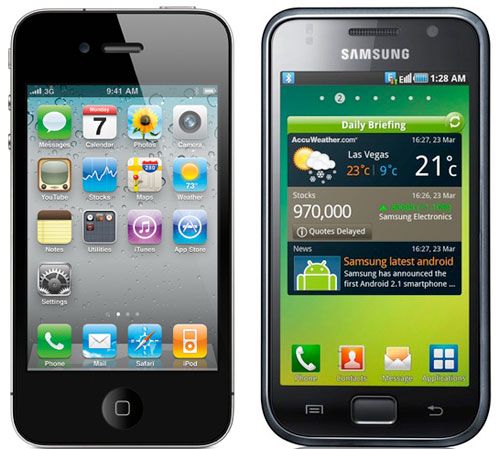 , Τιτανομαχία, iPhone 4 vs Galaxy S vs Desire HD vs Nokia N8