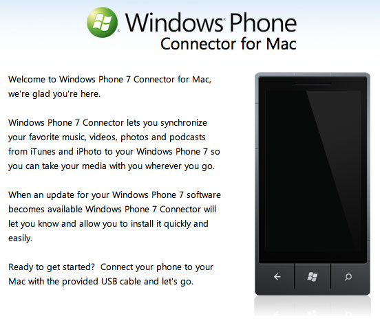 , Windows Phone Connector for Mac, Μήλα και παράθυρα