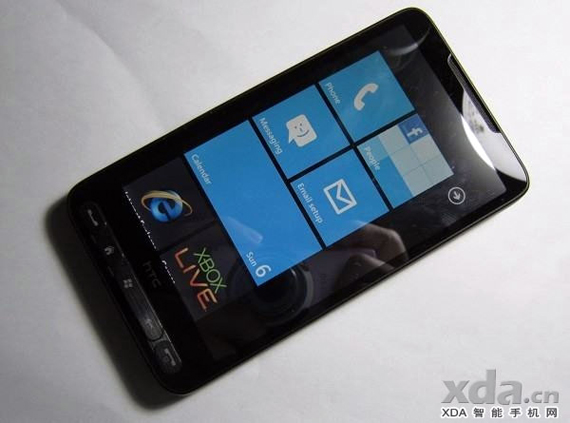 , Windows Phone 7 στο HTC HD2
