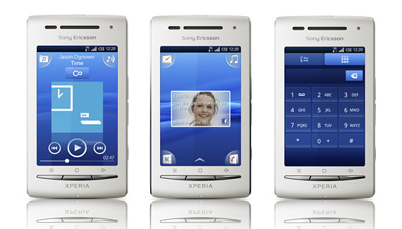 , Αναβάθμιση Android 2.1 για το Sony Ericsson XPERIA X8